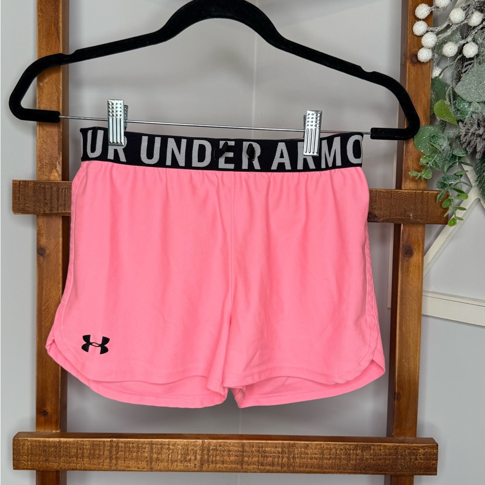 Under Armour Pink Athletic Performance Shorts